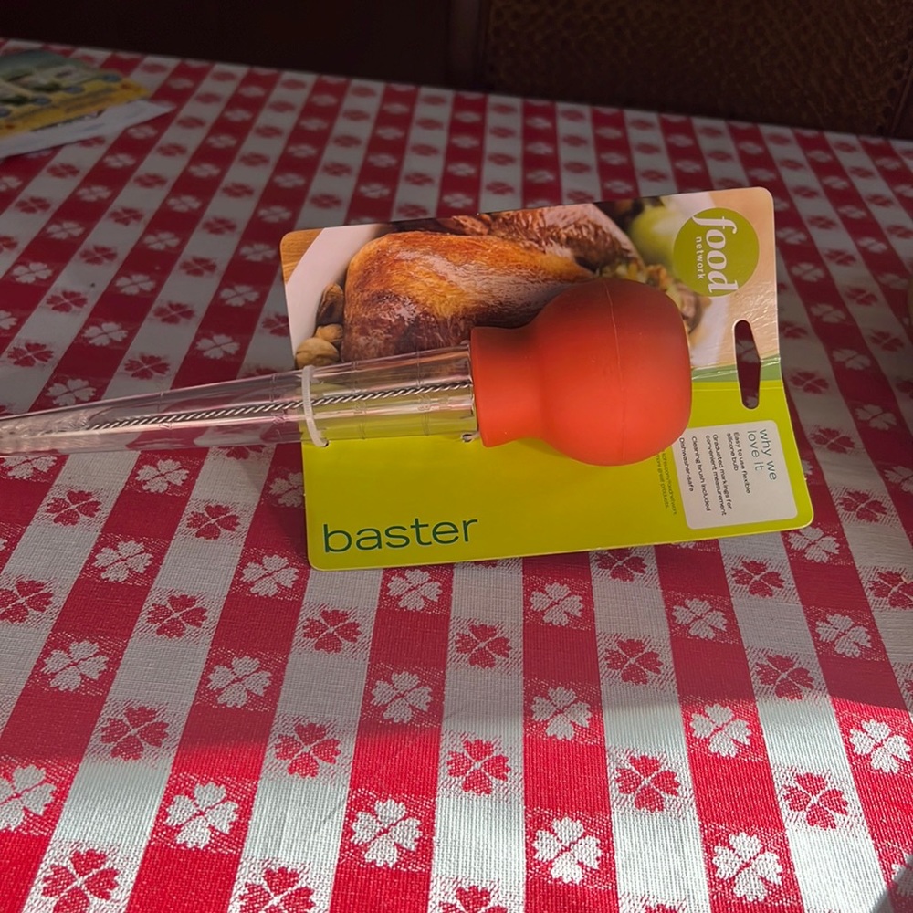 Food network basted with brush